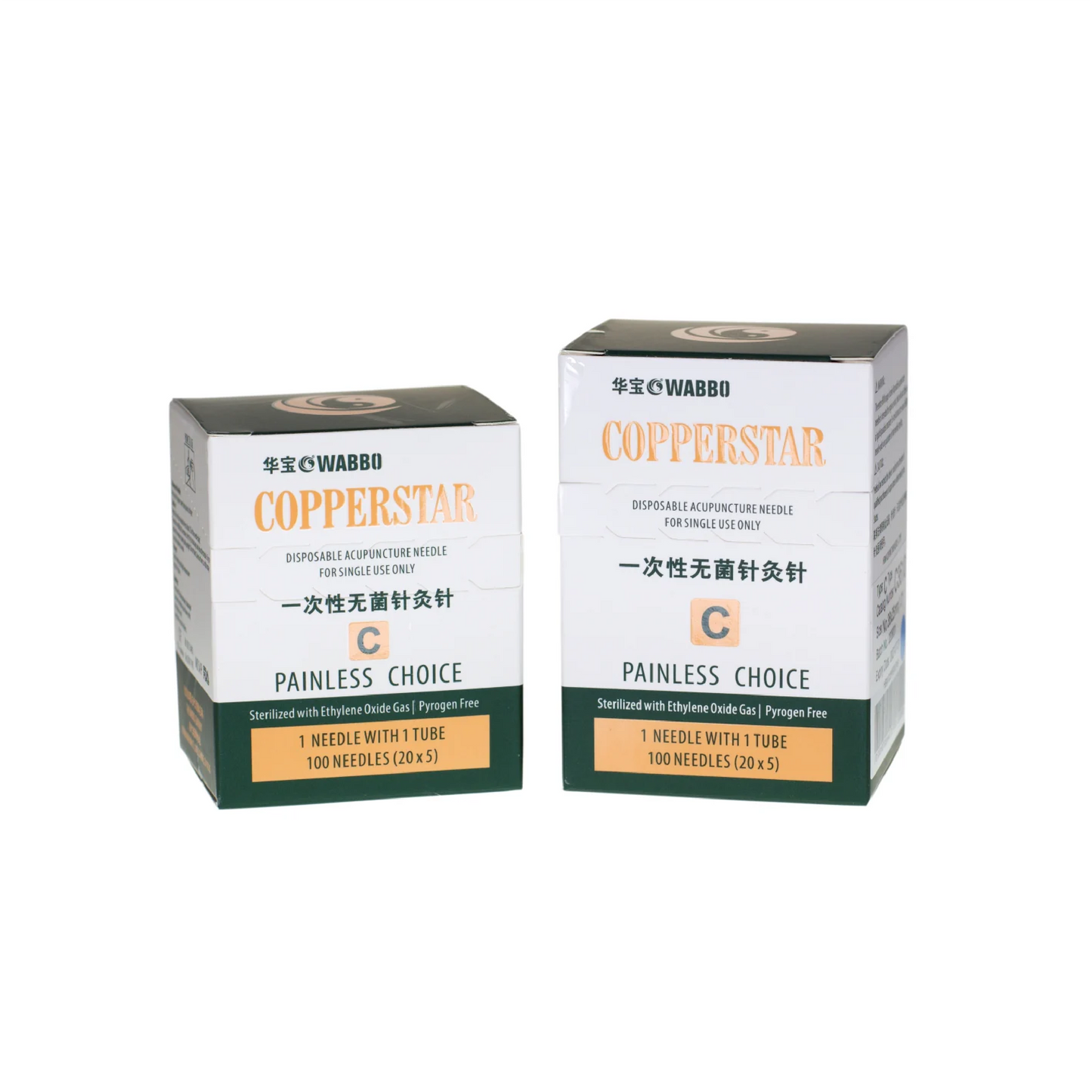 Agujas Copperstar .25mm x 25mm